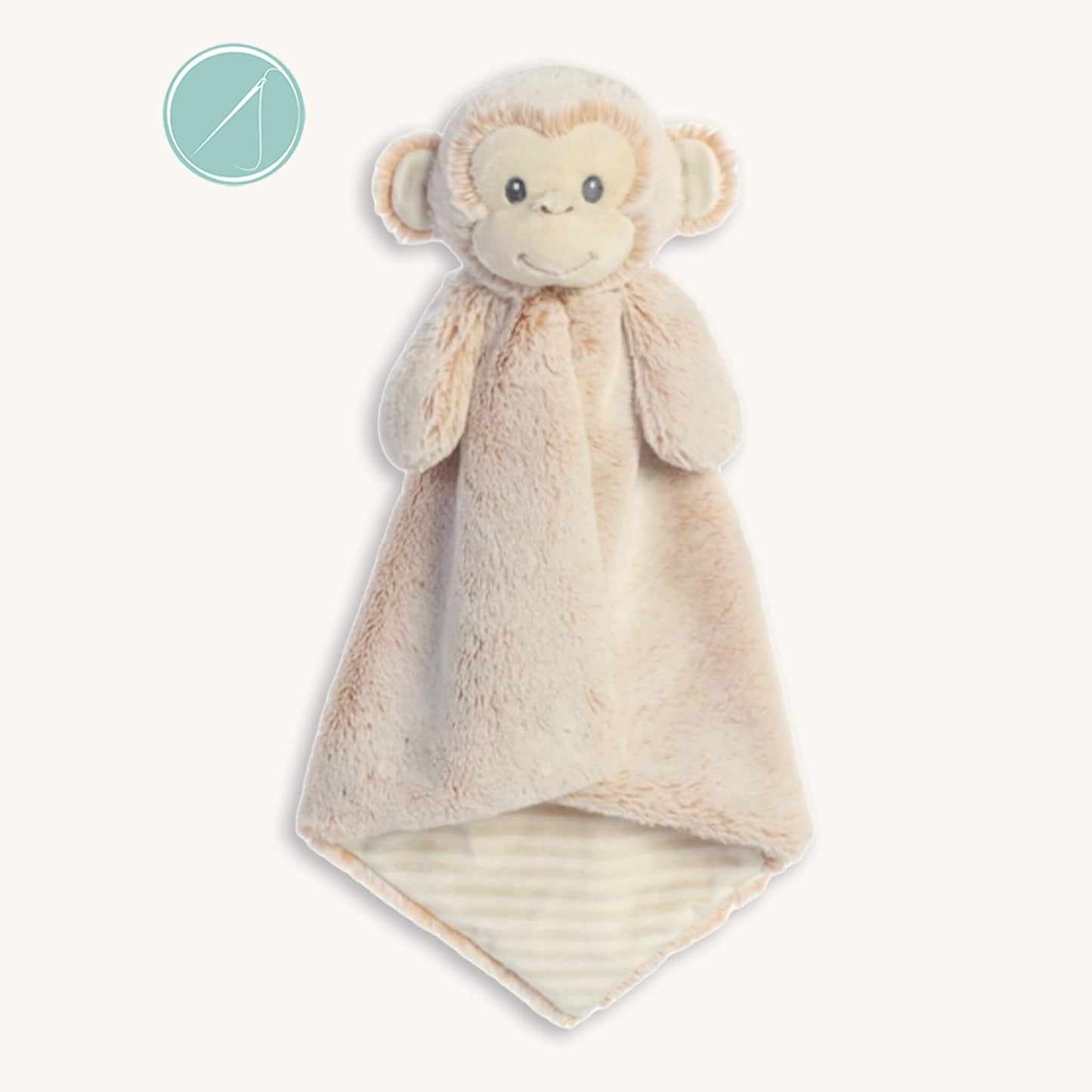 Marlow Monkey Luvster (Ebba Baby) – 15” Lovey Blanket