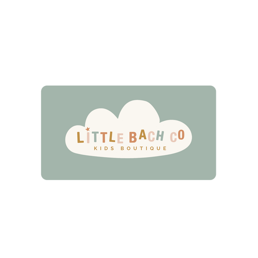 Little Bach Co. digital gift card delivered by email, redeemable online for baby and kids gifts