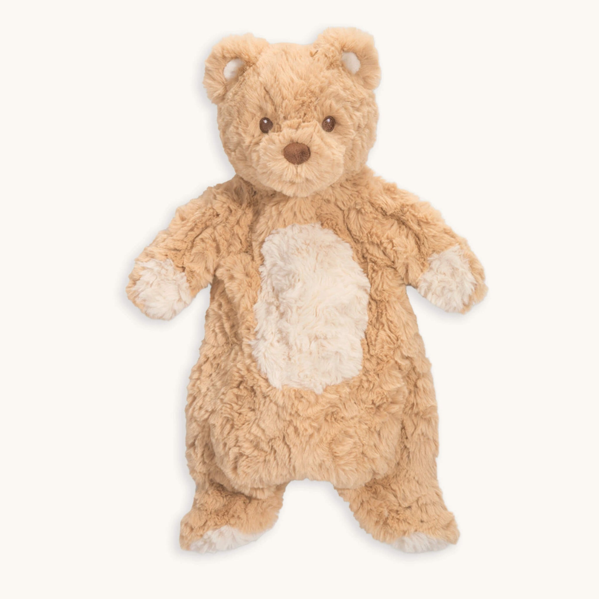 Tate teddy bear sshlumpie security lovey 19 inch long soft floppy teddy bear comfort toy for baby cuddles